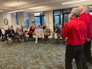 Chorus at retirement home outreach